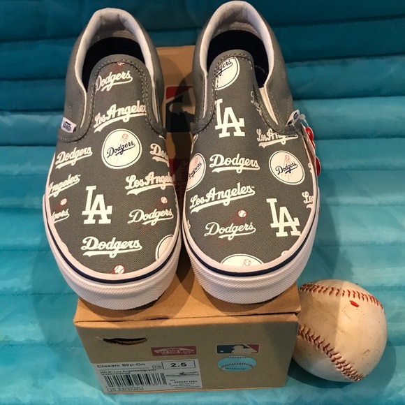 Vans Other - ⚾️ Vans LA Dodgers Slip-On⚾️